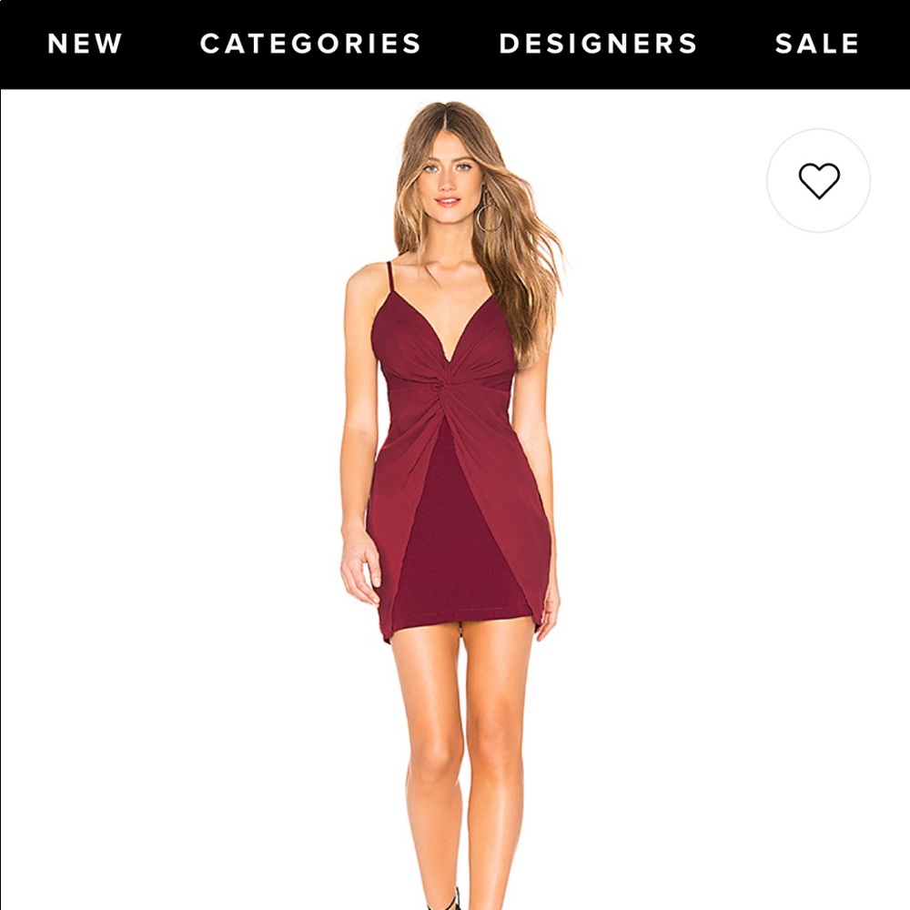 NWT Revolve About Us Maroon Dress!